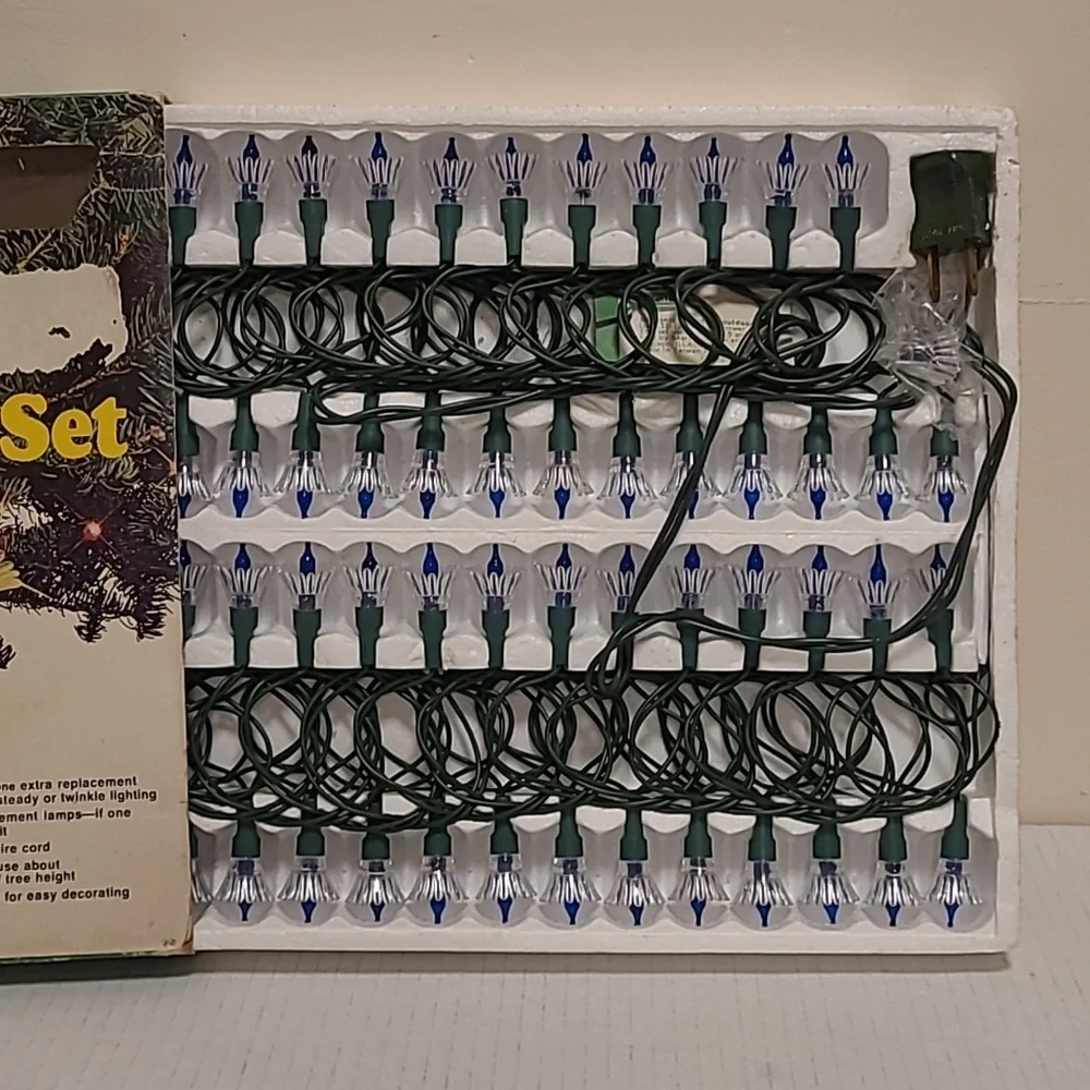 Vintage Sears Reflector Miniature Light Set